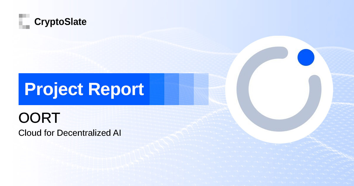 OORT – Cloud for decentralized AI